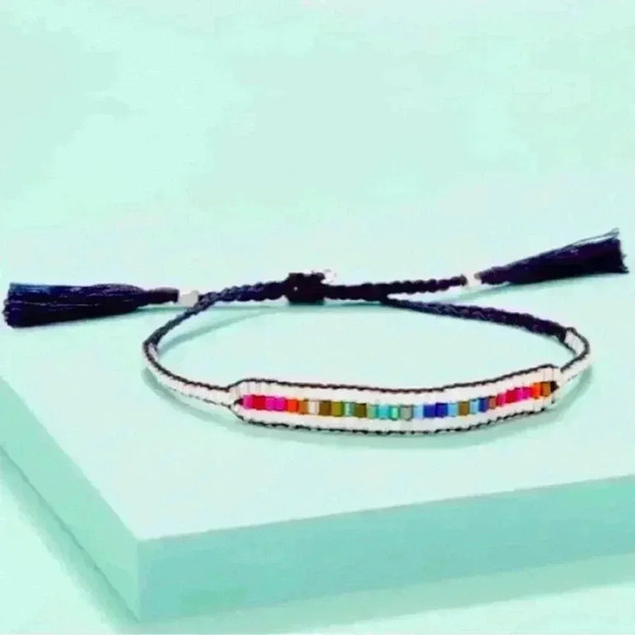BNIB Stella and Dot Unity Adjustable  Wishing Bracelet - Picture 1 of 7